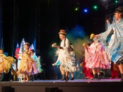 Conjunto Folklórico PUCV celebró sus 50 años en el Teatro Municipal de Viña del Mar