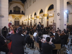 Noticia: Con presentación de la Orquesta de Cámara y académico PUCV fue inaugurado 48° Concurso de Ejecución Musical Dr. Luis Sigall