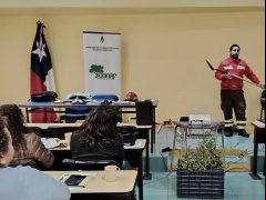 Noticia: Docentes de La Cruz se capacitaron en educación ambiental para la prevención de incendios forestales