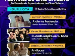 Noticia: Panorama cultural:  Con cine romántico, musical y de ficción el Festival de Cine Chileno FECICH llega a Quillota