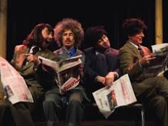 Noticia: ENTRE PARÉNTESIS (no sé leer): Teatro del absurdo cierra la programación del Centro Cultural IPA