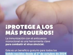 Noticia: Autoridad de Salud local, refuerza llamado a la inmunización contra el virus respiratorio sincicial