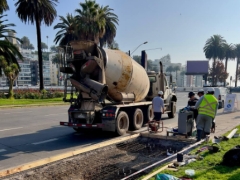Noticia: Municipio viñamarino inició recambio de 65 paraderos de micro en diversos sectores de la ciudad.