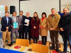 Noticia: Mejoramiento Térmico y Eficiencia Energética en Establecimientos Educacionales de Algarrobo y Los Andes