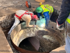 Noticia: Inédito en Chile: Esval realizó mejoramiento en red principal de aguas servidas beneficiando a más de 40 mil hogares de Viña del Mar.